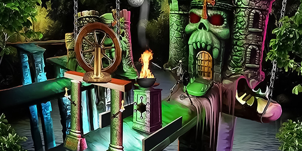 Inside one of the levels of 501 Doors Escape Game Mystery