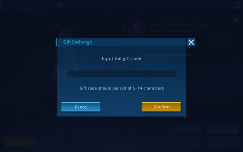 angel legion code redemption window