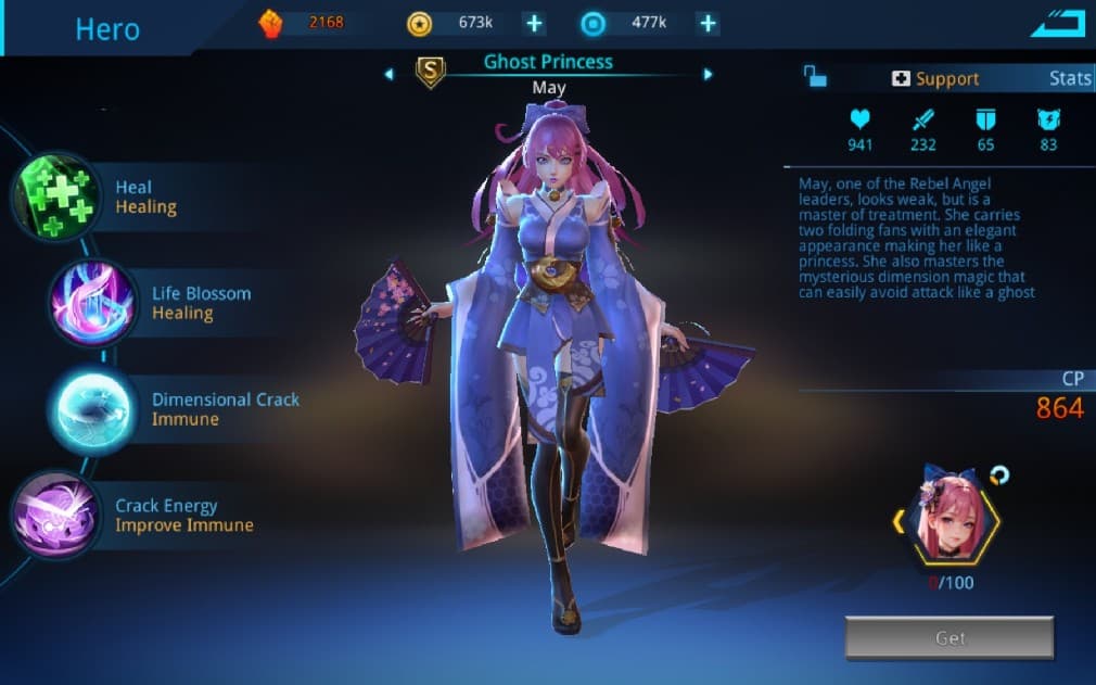 ghost princess may portrait