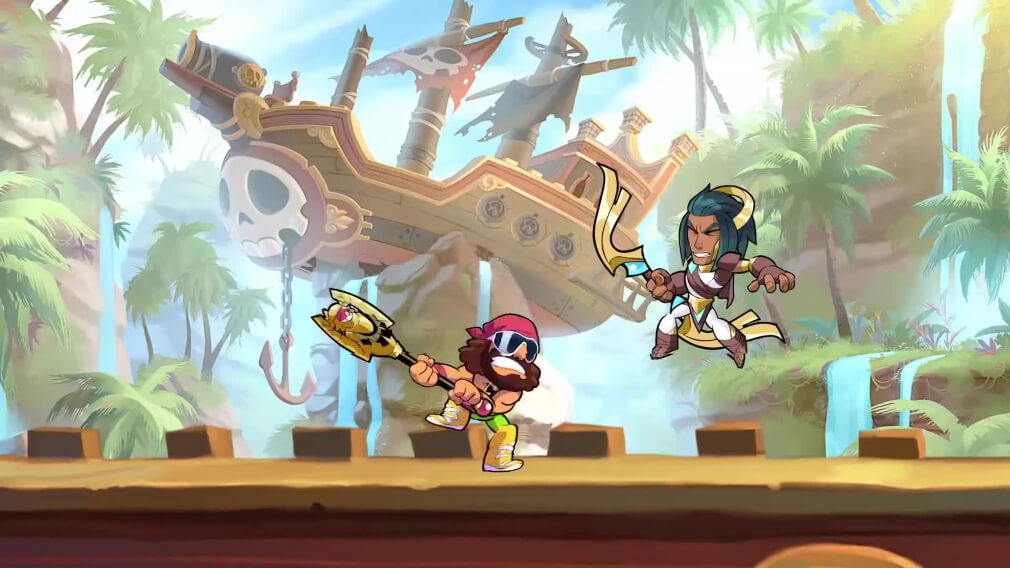 Macho Man character fighting