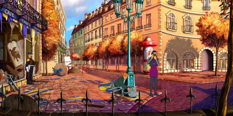 George and Nico investigate the blast.