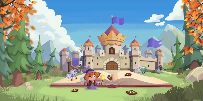 Criss Cross Castle lets you save the world of words from the evil Illiterati, out now