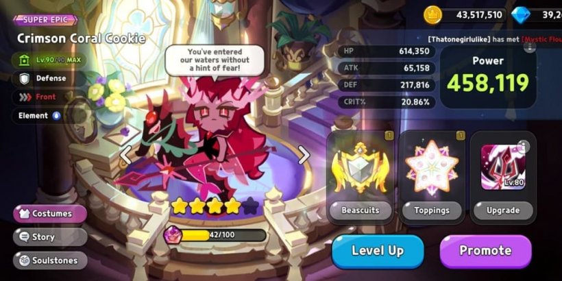 CRK: Crimson Coral Cookie Toppings and Beascuits guide