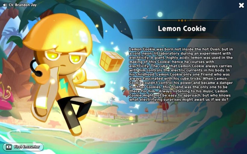 lemon cookie story in cookie run kingdom