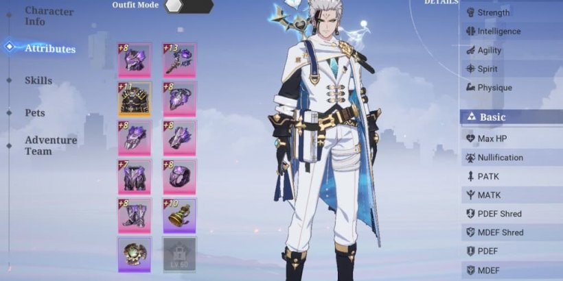 warlock build example with gear in CoA