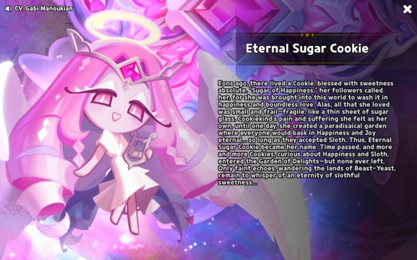 story of eternal sugar cookie