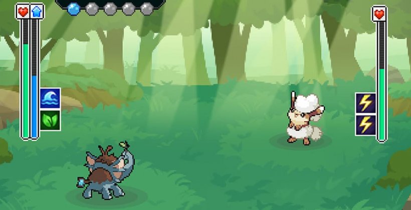 Fylopin creo battling a Qutuny