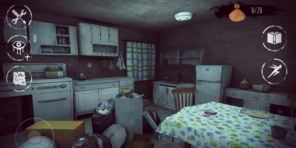 Inside a room in Eyes: Scary Thriller