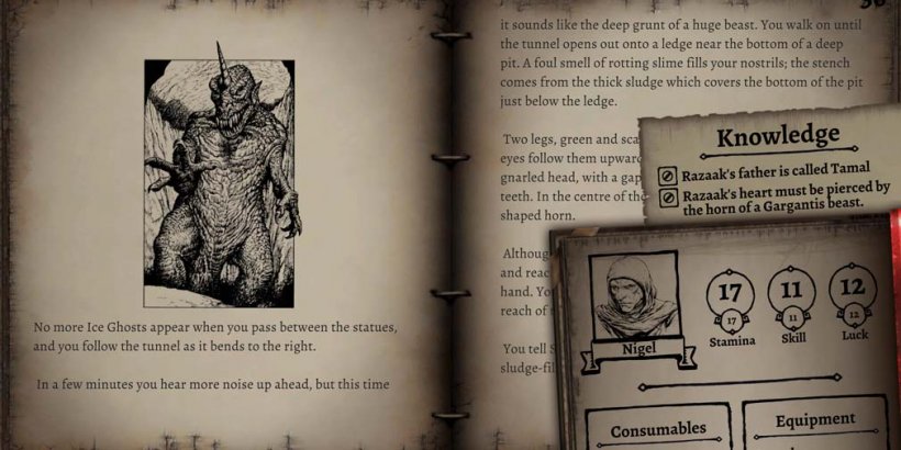 Fighting Fantasy Classics adds brutally unforgiving Crypt of the Sorcerer to its growing library