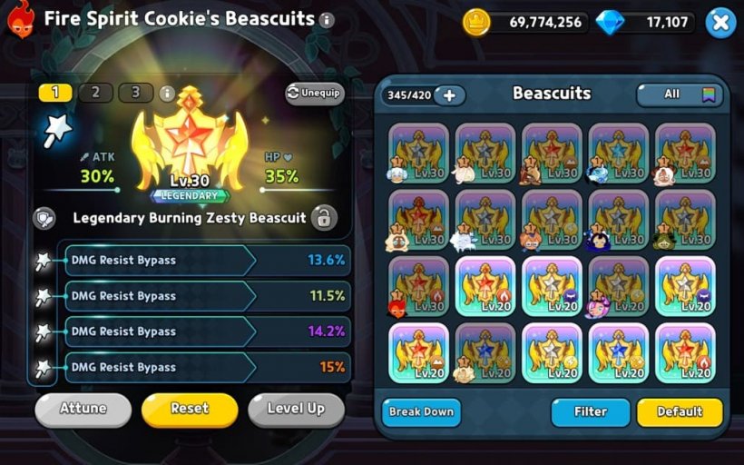 best beascuit for fire spirit cookie