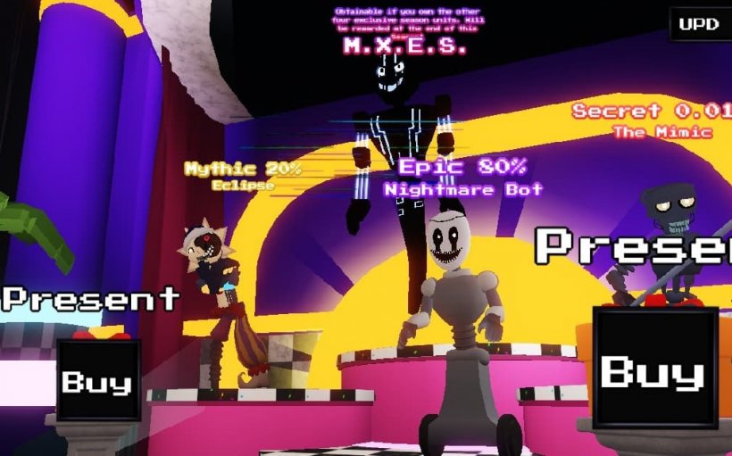 five nights td exclusive units buy