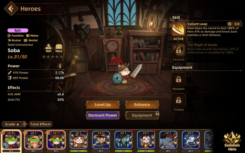 soba hero preview cute little mouse