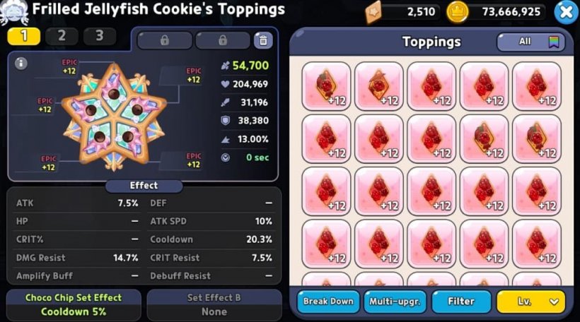 best toppings for frilled jellyfish cookie