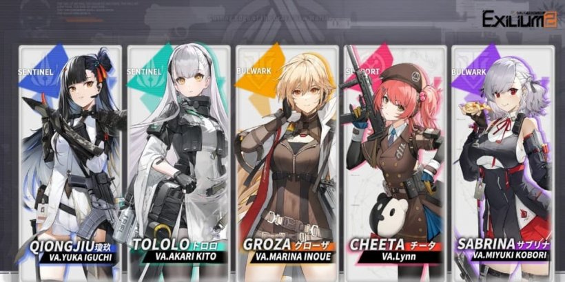 Girls Frontline 2 Exilium tier list - Version 1.6 with Klukai