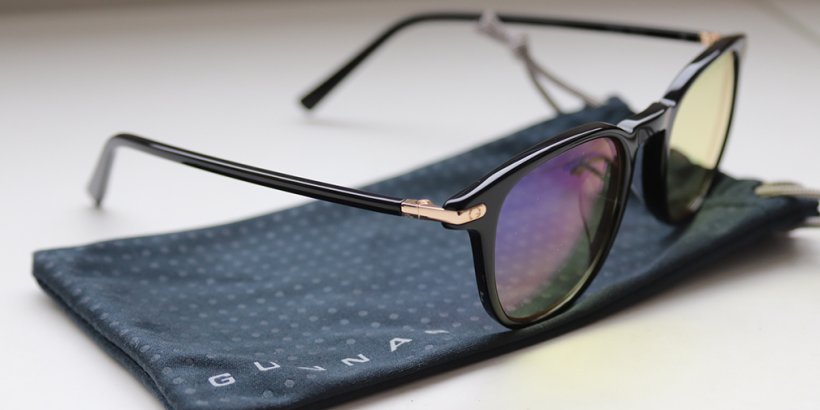 Gunnar Sofia glasses with a side angle