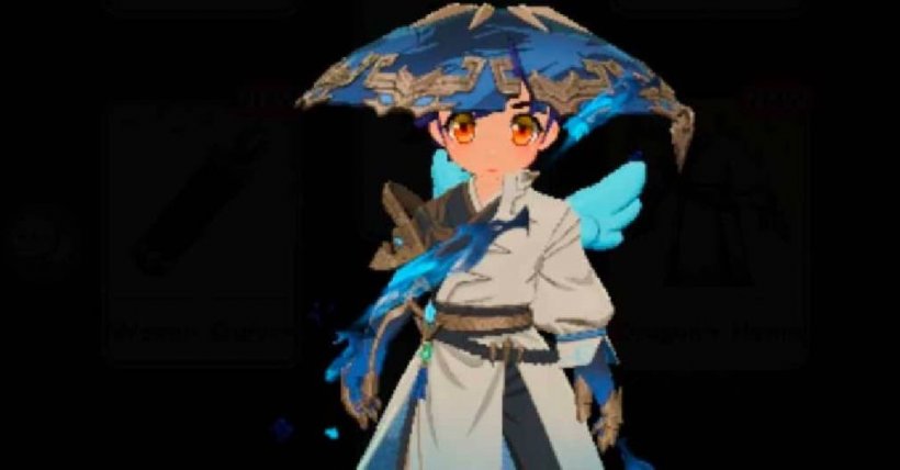 go go muffin dragon hymn outfit summoned on a character