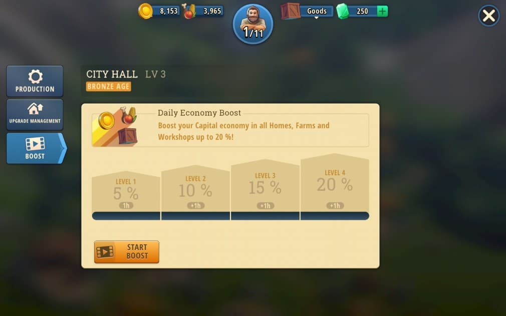 city-wide buff for increasing production