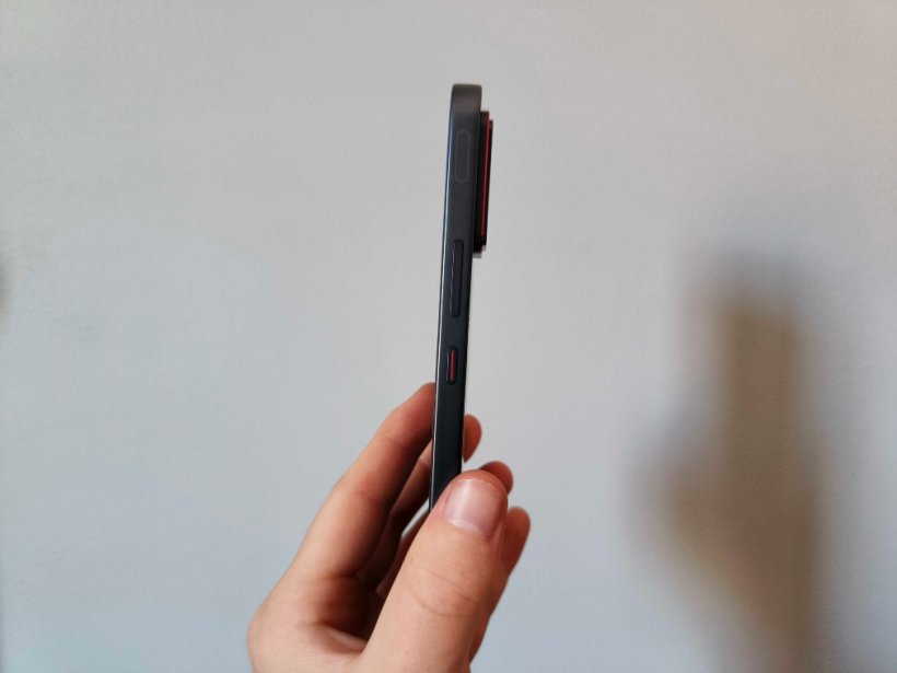 A side view of the Infinix GT 30 Pro