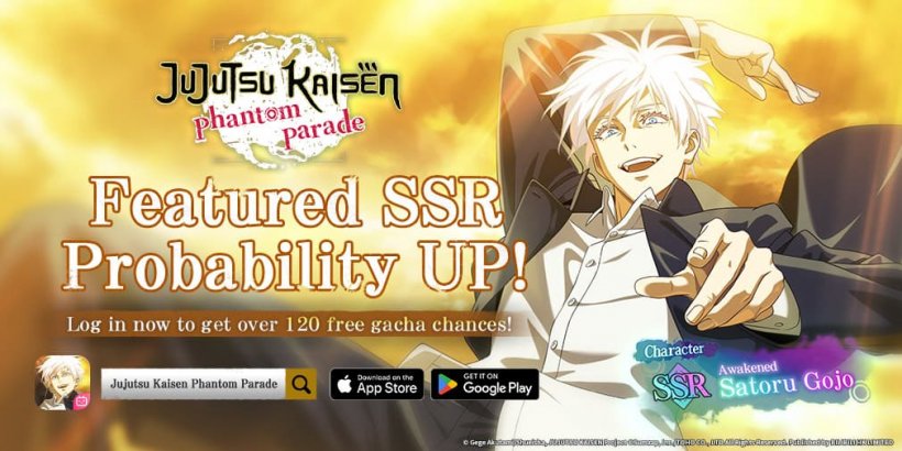 Jujutsu Kaisen Phantom Parade launches a massive new update - and here are all the reasons why you should join in