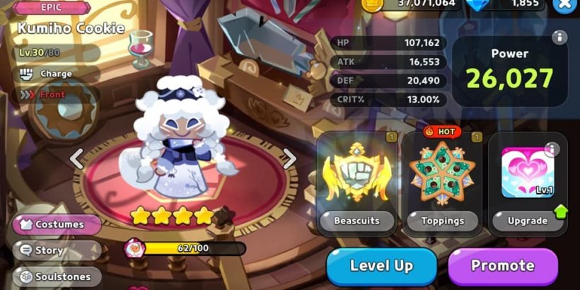 Cookie Run Kingdom: Kumiho Cookie Toppings and Beascuits guide