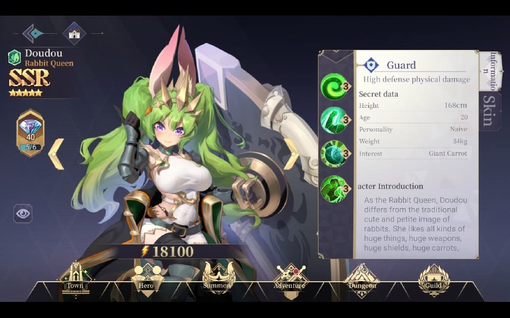 doudou the average heealer portrait in maiden academy