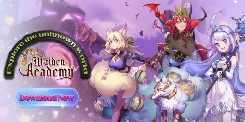 maiden academy game banner