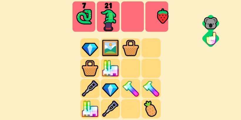 The board in Merge Maestro