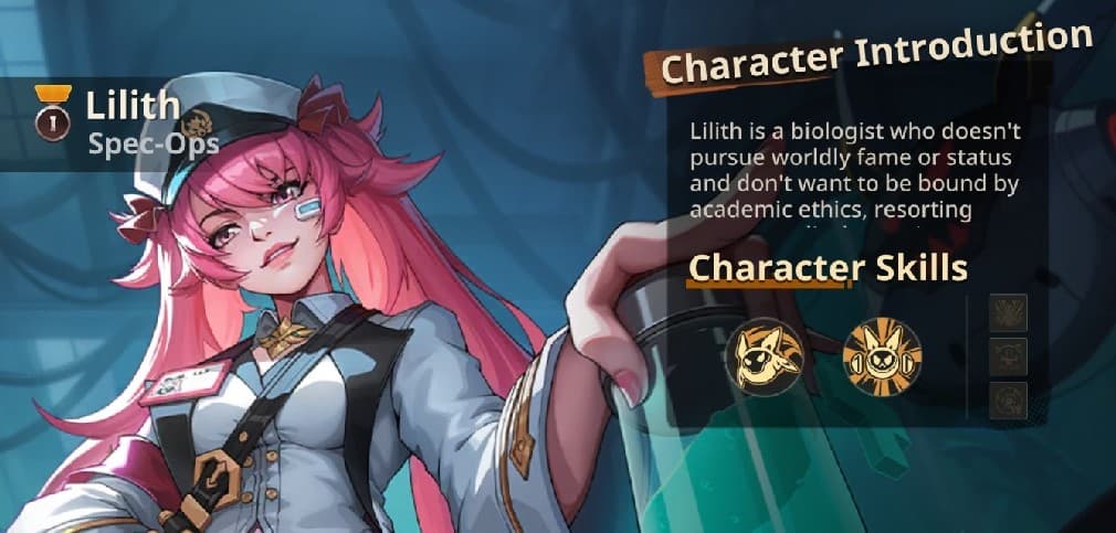 lilith illustration pink haired girl