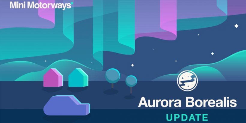 Mini Motorways launches Aurora Borealis update with new Reykjavik map and other improvements