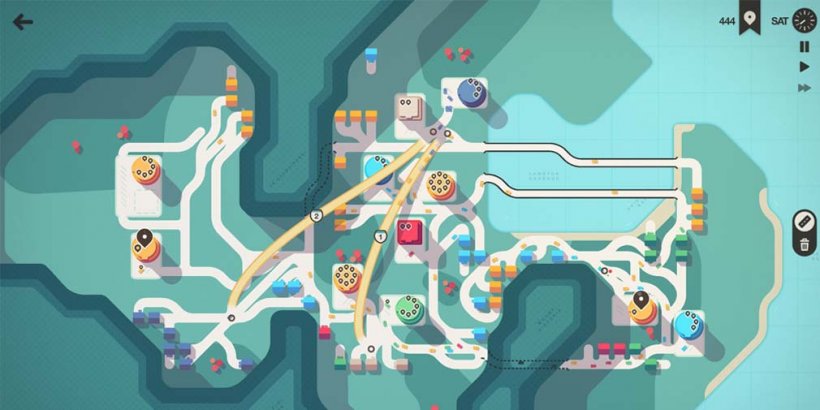 Mini Motorways review - "Warning: objects may appear less chill than they seem"