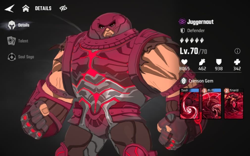juggernaut big defender in marvel mystic mayhem
