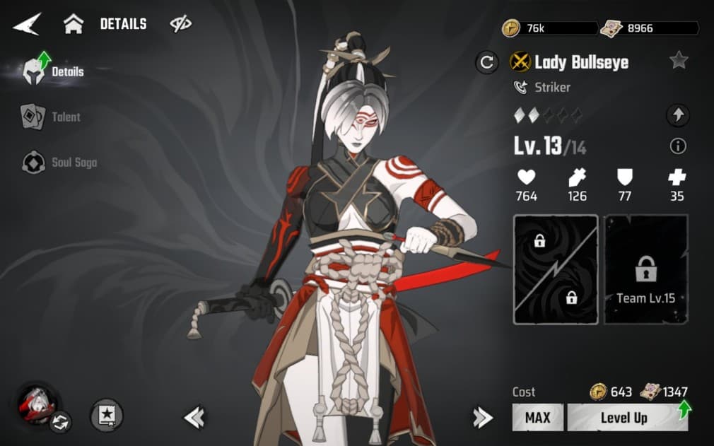 lady bullseye portrait