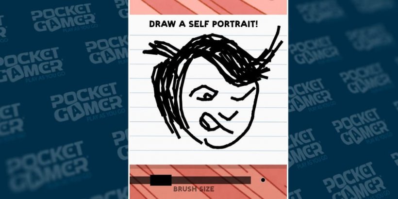 A beautiful portrait of self.