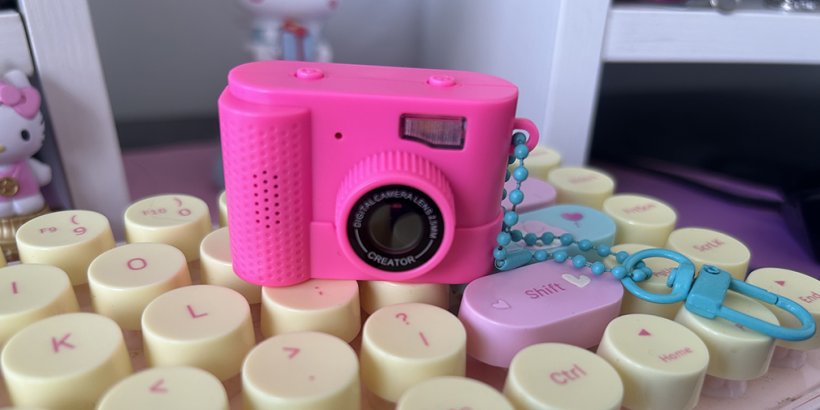 Little camera on my keyboard