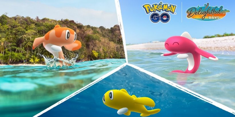 Pokémon Go will welcome three forms of Tatsugiri in the upcoming Water Festival