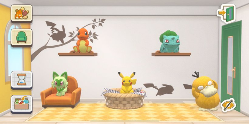 Pokemon Friends pokemon plushie room