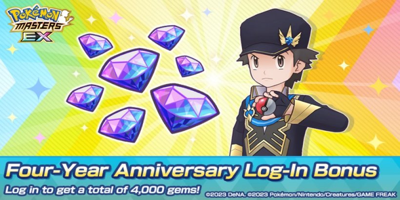 Pokemon Masters EX is celebrating its fourth anniversary with three awesome new sync pairs
