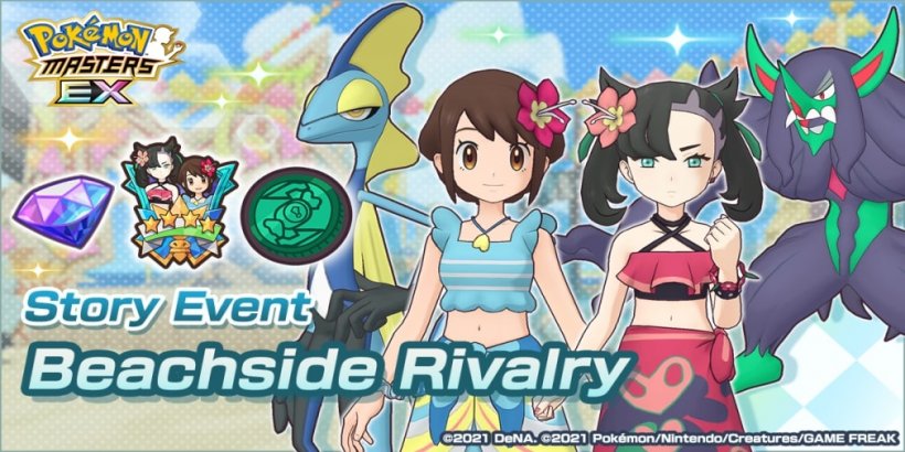 Pokémon Masters EX adds Summer Sync Pairs Gloria & Inteleon and Marnie & Grimmsnarl