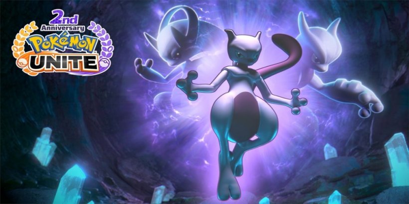 Pokemon Unite is celebrating its second anniversary with a license for the powerful Mega Mewtwo X