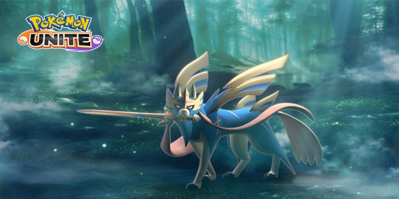 Pokemon Unite introduces the Legendary Zacian to its roster