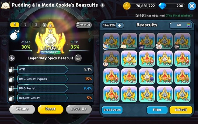 pudding a la mode cookie beascuit