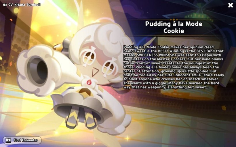 pudding a la mode cookie story