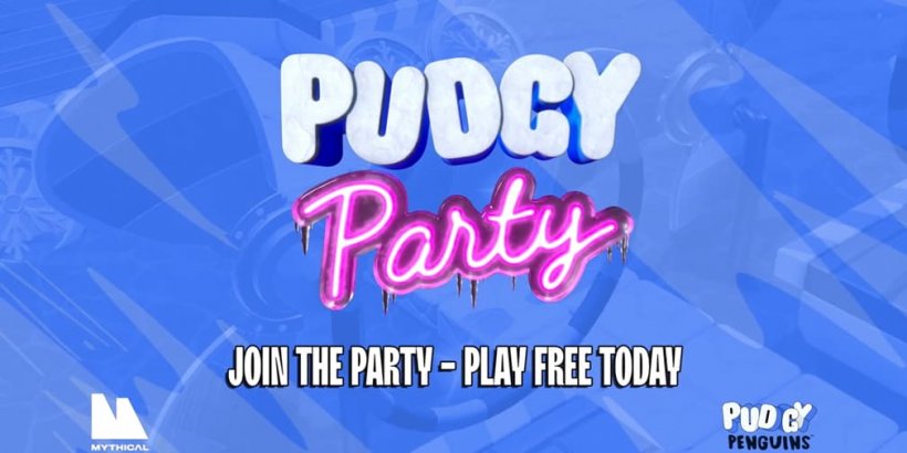 Pudgy Party is a new battle royale where you play as penguins, now in pre-registration