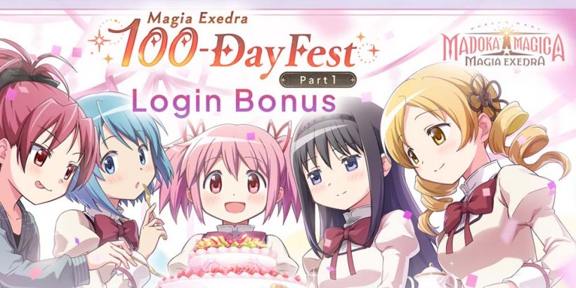 Puella Magi Madoka Magica Magia Exedra celebrates 100 days of service with limited-time events and new characters