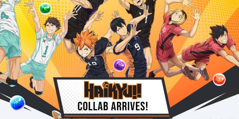 Puzzle & Dragons launches Haikyu!! collaboration event with limited-time content and login bonuses