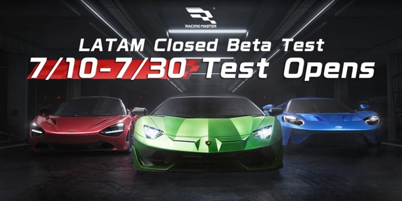 Racing Master launches closed beta test in Latin America
