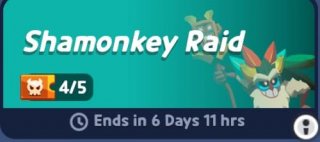 shamonkey raid in cookie run tower of adventures