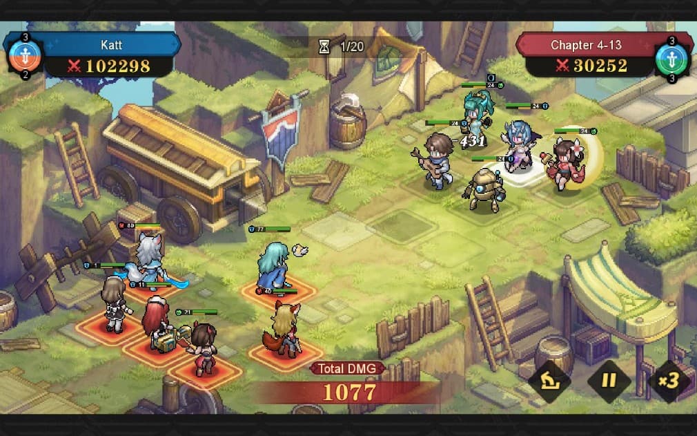 battle in realms of pixel