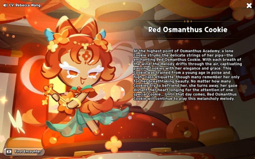 red osmanthus cookie story in crk