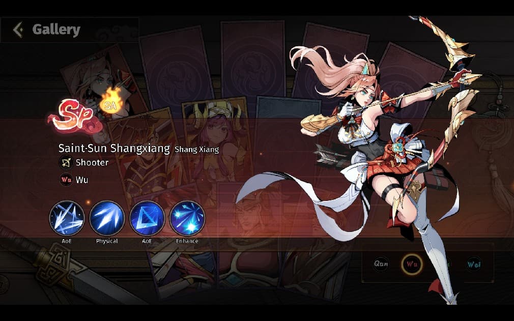 saint sun shangxiang archer